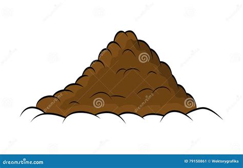 Pile Of Dirt Vector