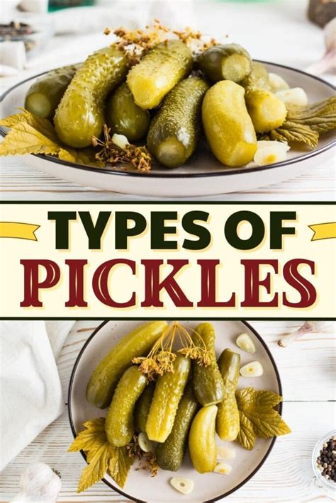 13 Types of Pickles You Have To Try! - Insanely Good