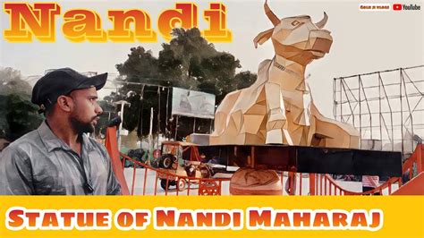 Statue Of Nandi Maharaj Varanasi YouTube