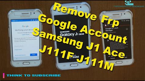 Bypass Remove Frp Google Account Samsung J Ace J F J M Youtube