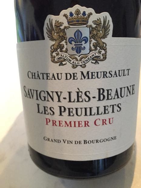 Domaine Du Chateau De Meursault Savigny L S Beaune Er Cru Les