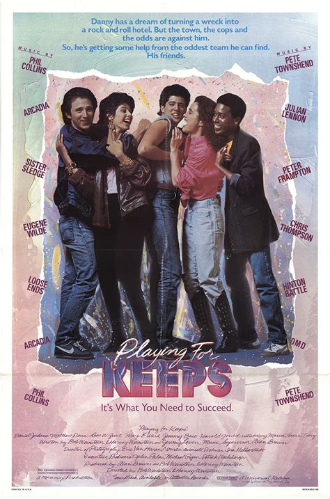 Playing For Keeps 1986