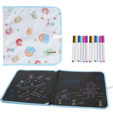 Pizarr N M Gico Infantiles Lapices Dibujo Colores Regalos Cuotas