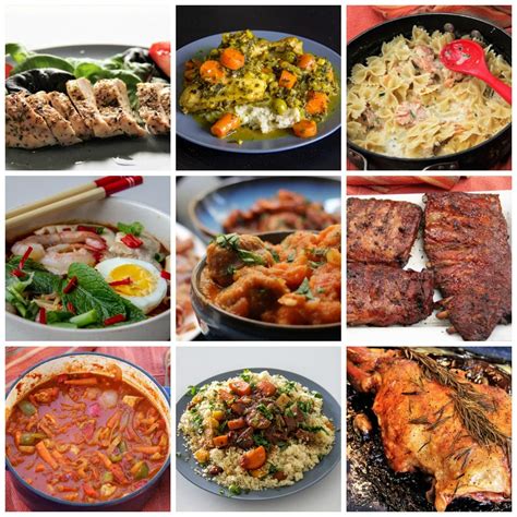 popular dinner recipes    world