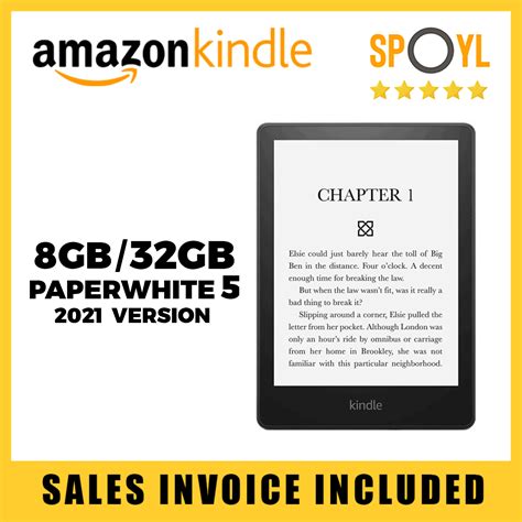 Amazon 2021 Kindle Paperwhite 5 8gb 32gb Signature Edition