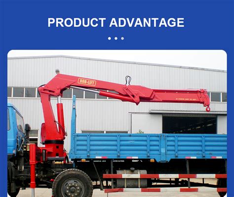 China Ton Knuckle Boom Truck Mounted Crane Bob Lift