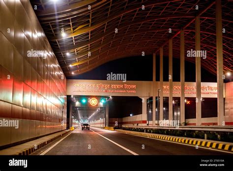 Bangabandhu Tunnel Is An Underwater Expressway Tunnel In Chittagong