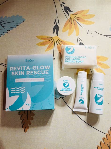 HerSkin Revita Glow Rescue Set Personal Stock Beauty Personal Care