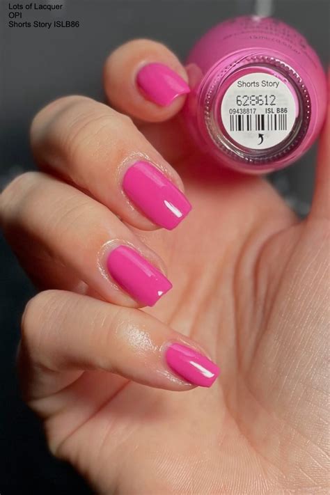 Opi Pink Nails — Lots Of Lacquer