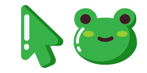 Minimal Frog Cursor Custom Cursor