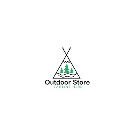 Premium Vector Outdoor Store Logo