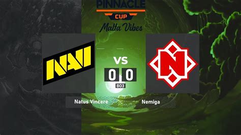 Na Vi Vs Nemiga Bo Pinnacle Cup Youtube