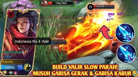 Build Valir Mage Tersakit Begini Cara Main Valir Yang Benar