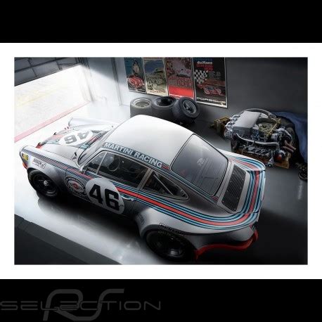 Porsche Rsr Mary Stuart N Martini Plakat Cm X Cm Elfershop