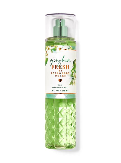 Gingham Fresh V Cut Spreyi V Cut Spreyi Bath Body Works