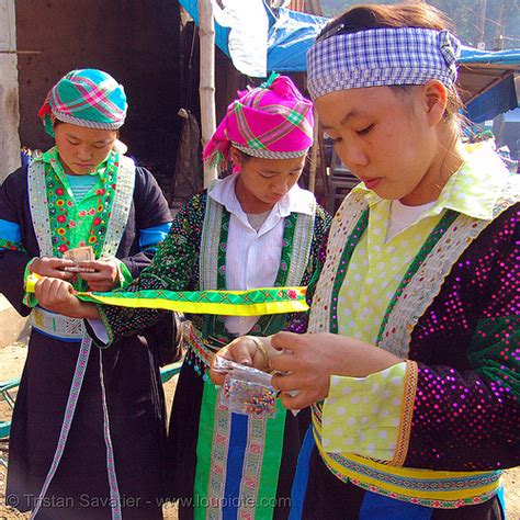 Green Hmong Tribe Girl Vietnam