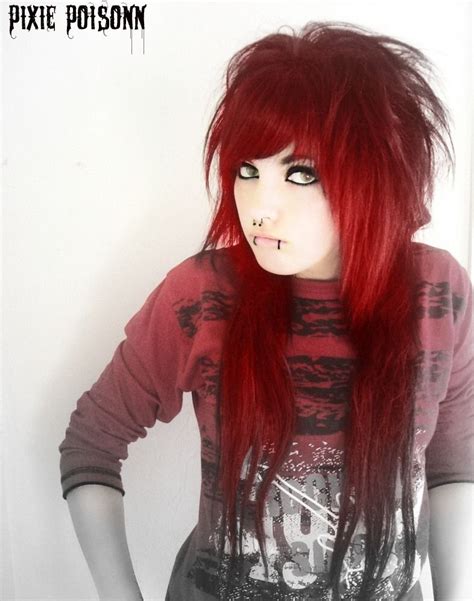 Red D Style Emo Emo Cheveux