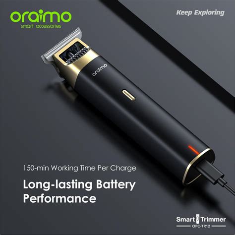 Oraimo Smarttrimmer Min Working Time Adjustable Speed Multi