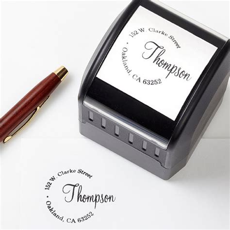 Personalized Return Address Stamp Simply Sealed