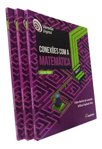 Vereda Conexões A Matemática Volume Único Frete grátis