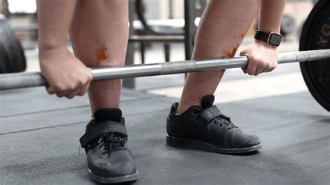 Stop Making Your Shins Bleed During The Deadlift Youtube