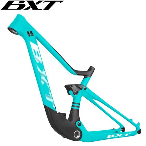 29er Carbon Full Suspension XC Frame T1000 Carbono MTB Travel 100mm