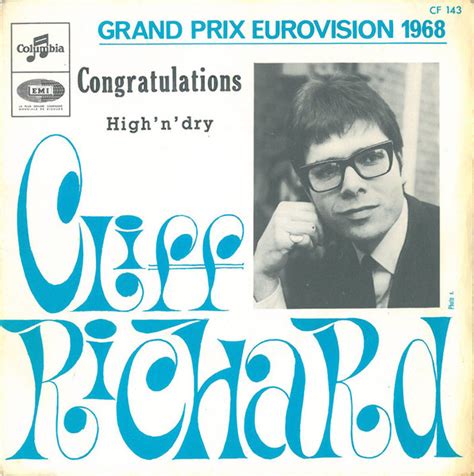 Cliff Richard – Congratulations (1968, B-track Sleeve Front, Vinyl) - Discogs