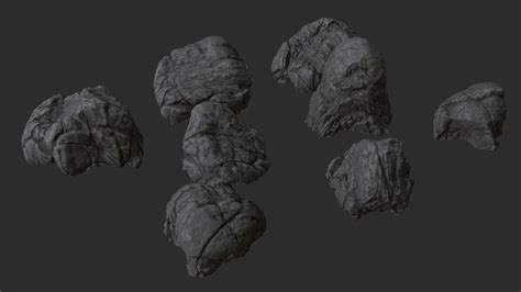 Volcanic Rocks 02 - FlippedNormals