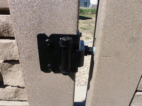 How To Install A Fence Gate Hinge At William Harville Blog