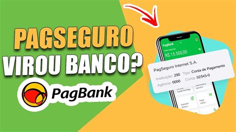 PagBank PagSeguro Nova CONTA BANCÁRIA Digital GRÁTIS YouTube