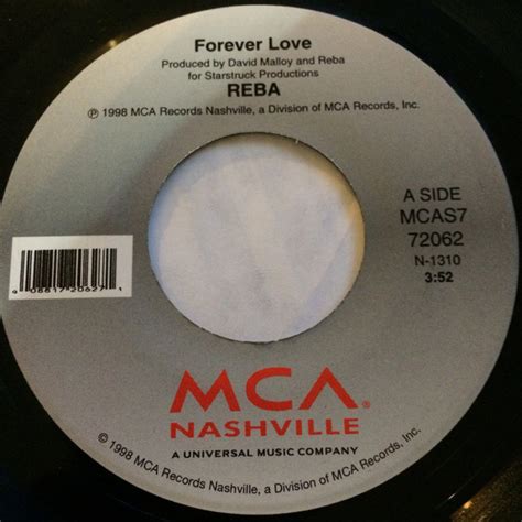 Reba McEntire - Forever Love / All This Time (1998, Vinyl) | Discogs