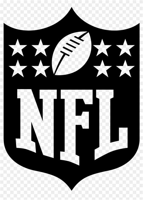 Black Nfl Logo Png, Transparent Png - 1600x1600 (#558643) - PinPng