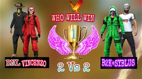 Bnl Vincenzo Vs B K Syblus Vs Insane Fight In Clash Squad Free