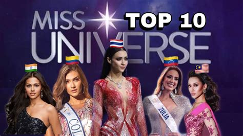 Top 10 Miss Universe 2020 Predictions Early Favorites October