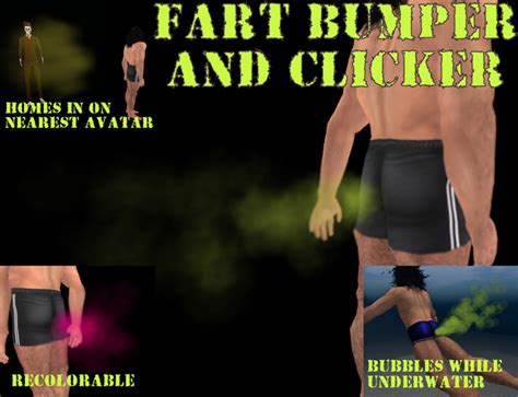 Second Life Marketplace Fart Bumper And Clicker