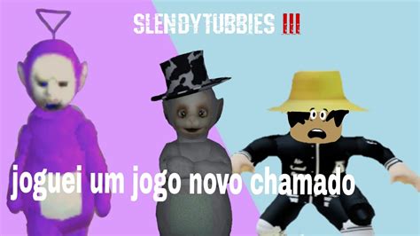 Joguei Um Jogo Que N O Tava No Roblox Chamado De Slendytubbies Youtube