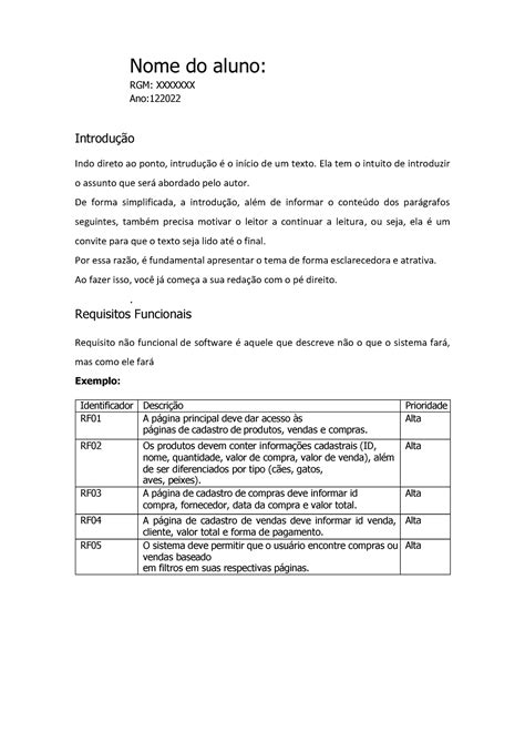 Modelo de Projeto Projeto Integrado EM Análise E Desenvolvimento DE