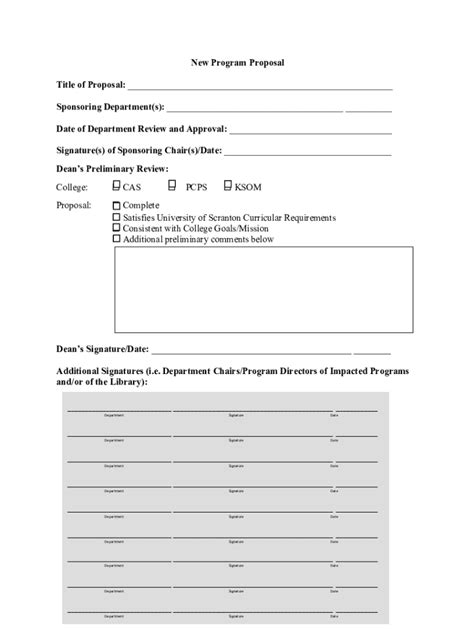 Fillable Online Dhe Mo GovdocumentsLWU BSCIS000NEW PROGRAM PROPOSAL