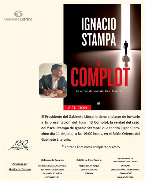 Presentaci N Del Libro El Complot La Verdad Del Caso Del Fiscal