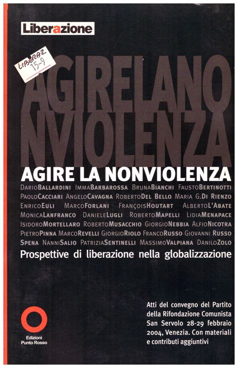 Antichi Libri Online Titolo Agire La Non Violenza Atti Del Convegno