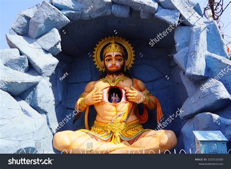 Hanuman Ji Statue Images Hd Stock Photo 2125110182 | Shutterstock