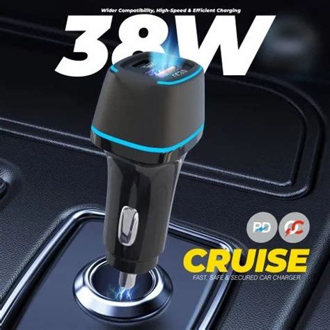 Ubon Cruise Series Ch W Pd Qc Car Charger Fast Charging Dual