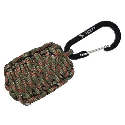 The Friendly Swede Carabiner Grenade Survival Kit Paracord Survival