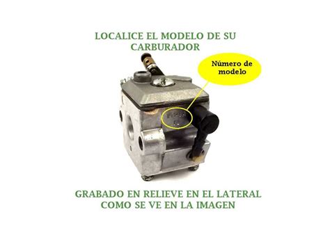 Carburador Husqvarna 455 455E 455J 460 461 Ref 544883001