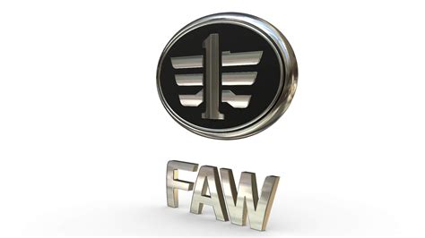 Faw Logo 3d Model By 3dlogoman