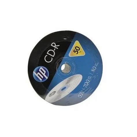 Hp Blank Cd 700mb 50 Pack Cd R At Rs 700 Piece Chennai ID 14216458262