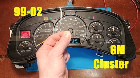 Chevrolet Instrument Cluster Replacement