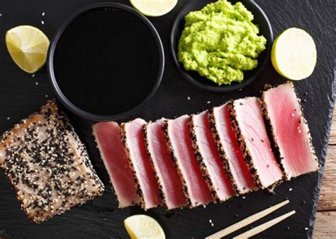 Tataki de atún rojo receta japonesa tradicional PequeRecetas