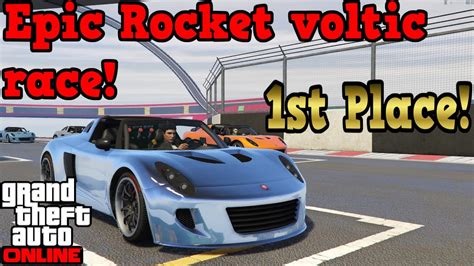 Epic Rocket Voltic Cunning Stunts Race 1ST Place GTA Online YouTube