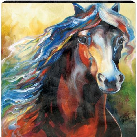 Westland Tware Marcia Baldwin Canvas Wall Art Equs Nine Horse 15